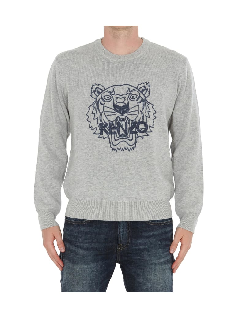 kenzo tiger sweatshirt grey