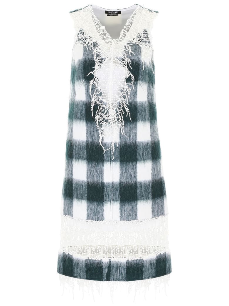 calvin klein wool dress