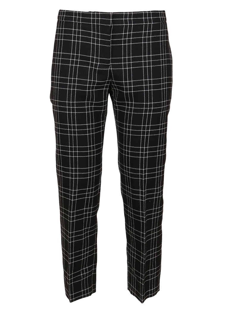 Alexander McQueen Cigarette Trs - Nero