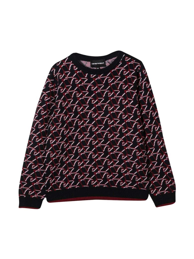 Emporio Armani Black Sweater - Nero