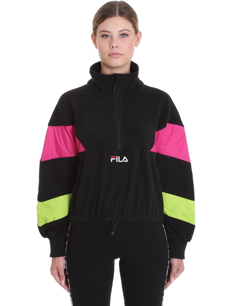 pink fila fleece