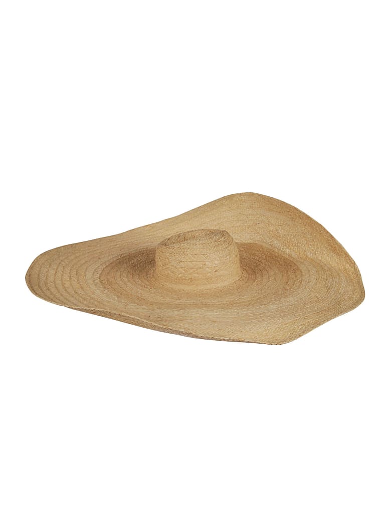 Ruslan Baginskiy Wide Woven Hat - Natural