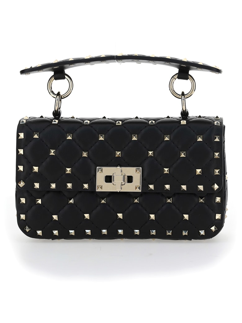Valentino Garavani Rockstuds Handbag - Nero