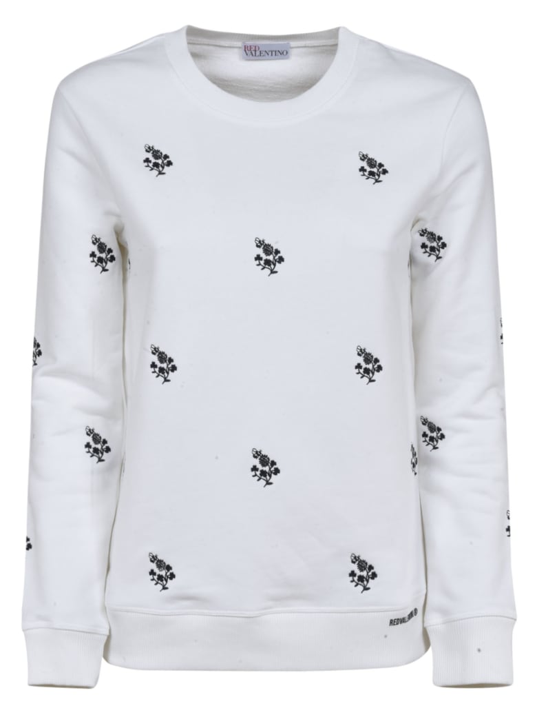 floral printed sweatshirt