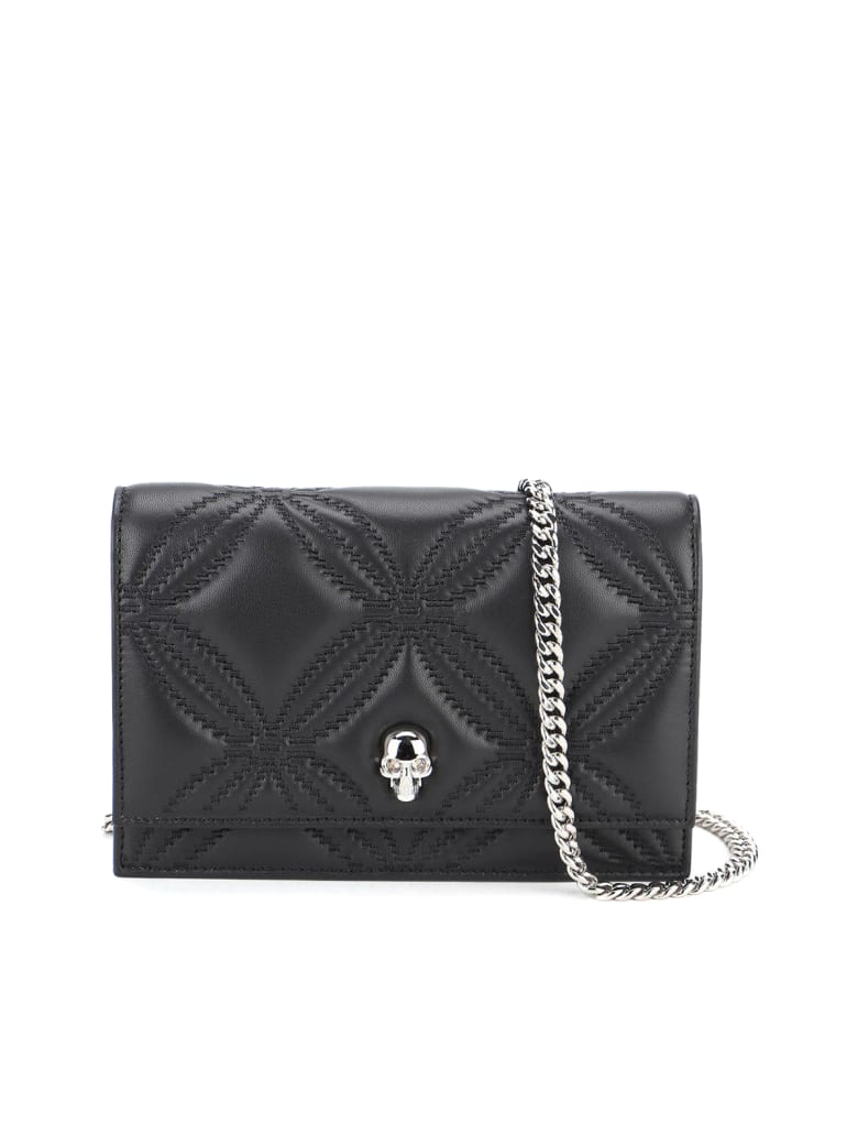 Alexander McQueen Skull Mini Bag - Black
