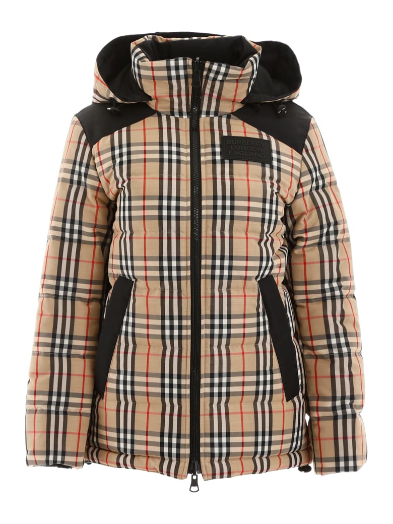 burberry puffer jacket reversible