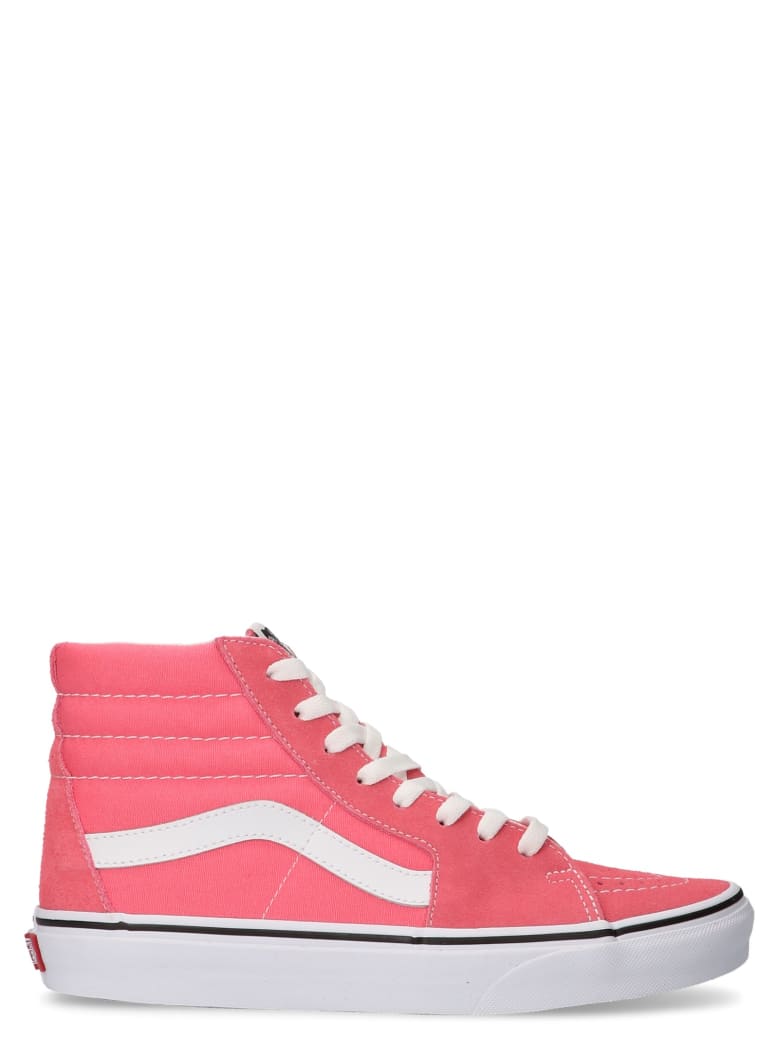 all pink sk8 hi vans