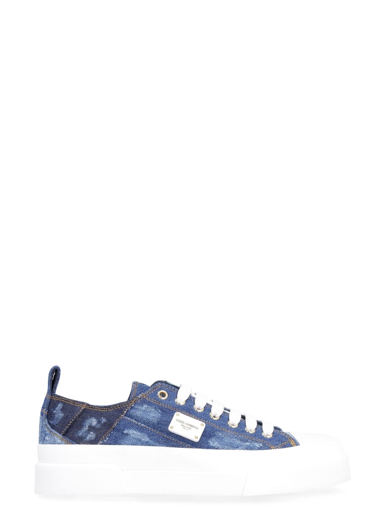 Dolce & Gabbana Denim Low-top Sneakers - Denim