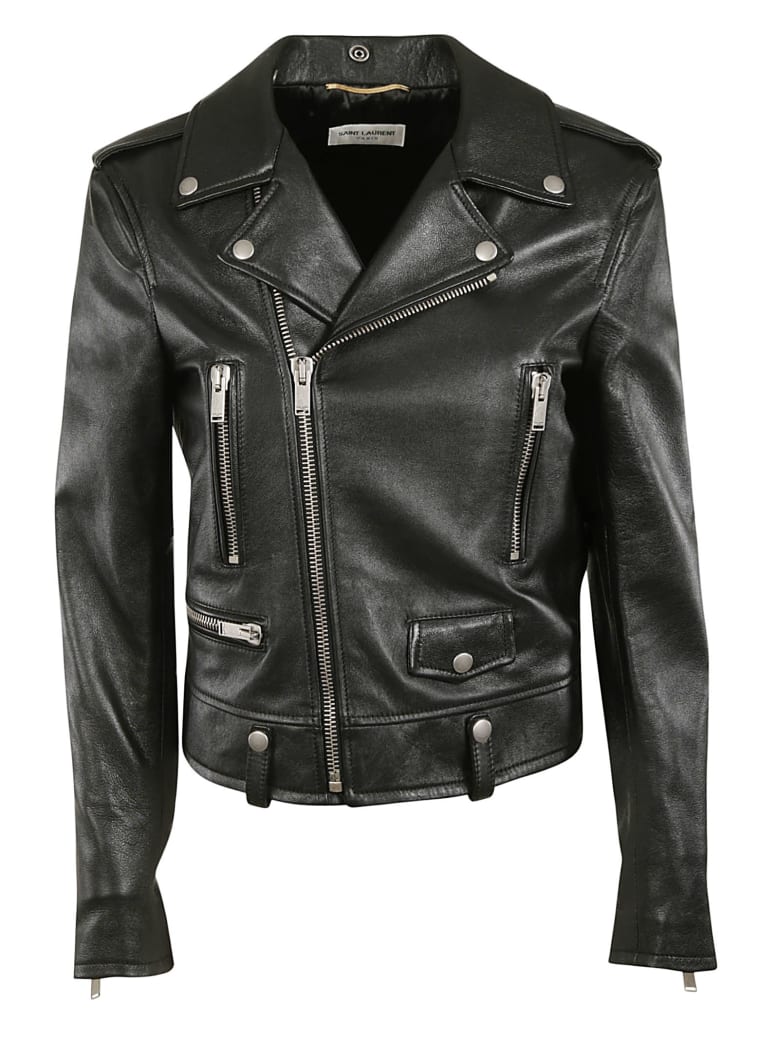 saint laurent leather jacket