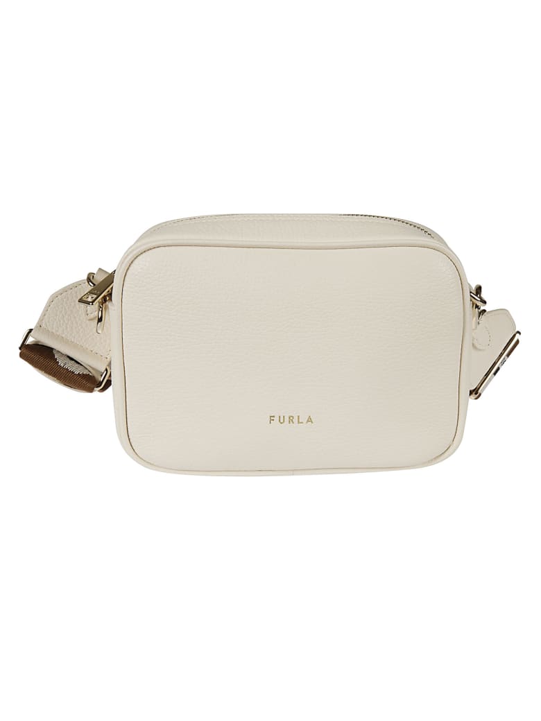 Furla Top Zip Camera Bag - Panna