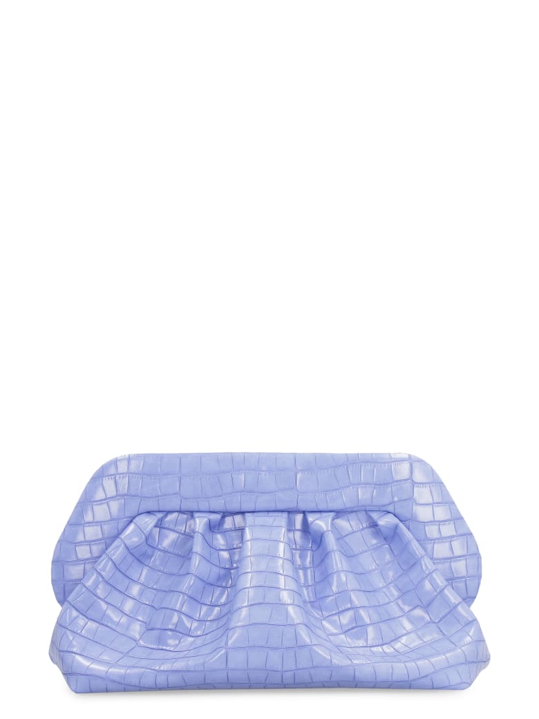 THEMOIRè Bios Faux Leather Clutch - Lilac