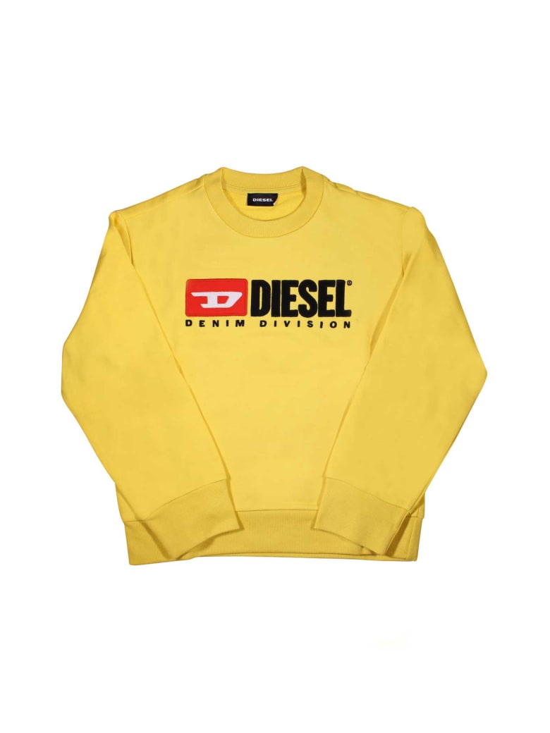 diesel yellow sweatshirt