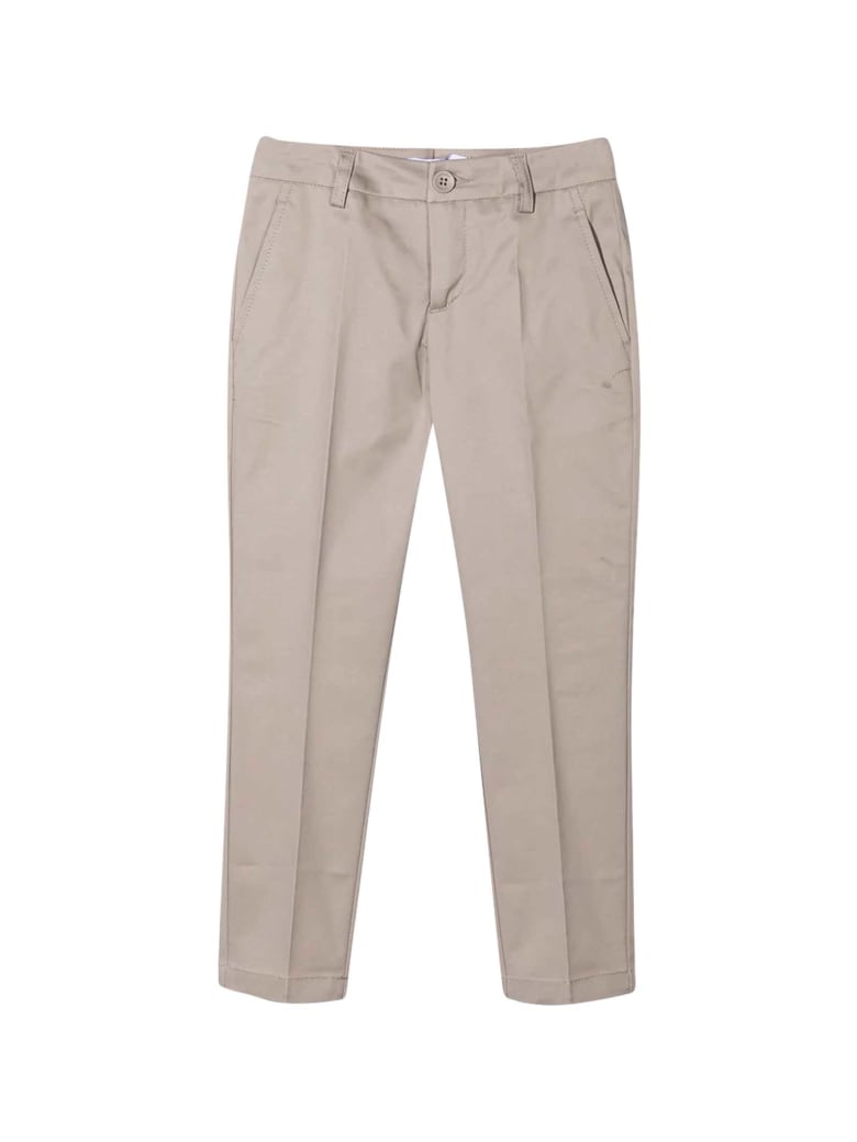 Dondup Beige Chino Trousers - Unica