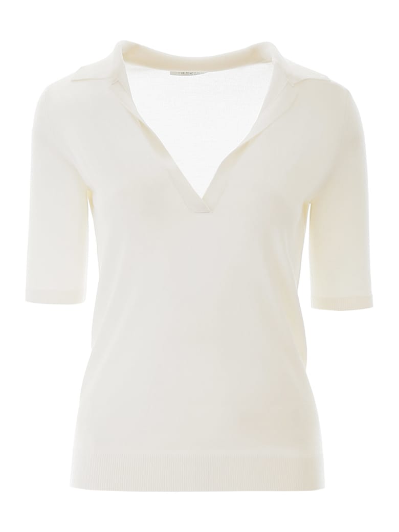 Gabriela Hearst Frank Polo - IVORY IVORY (White)