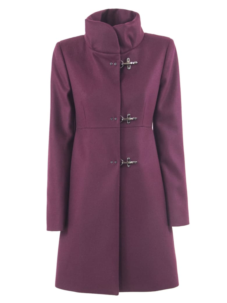 Fay Bordeaux Virgin Wool-cashmere Jacket | italist, ALWAYS LIKE A SALE