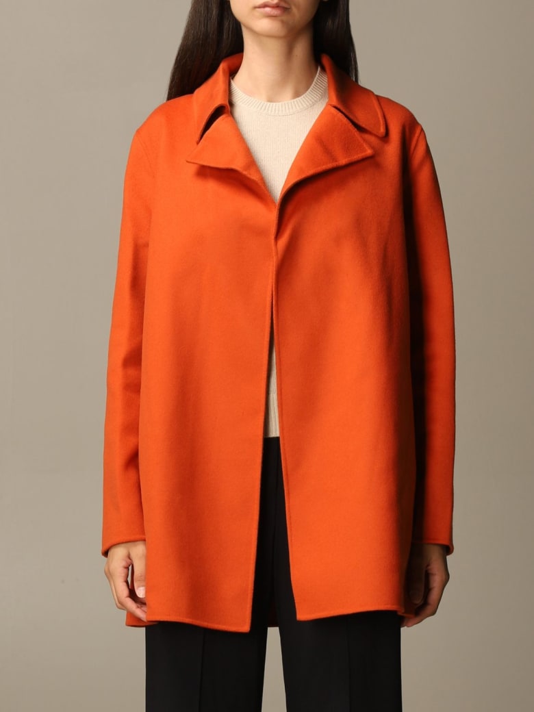 Theory Coat Coat Women Theory - Orange