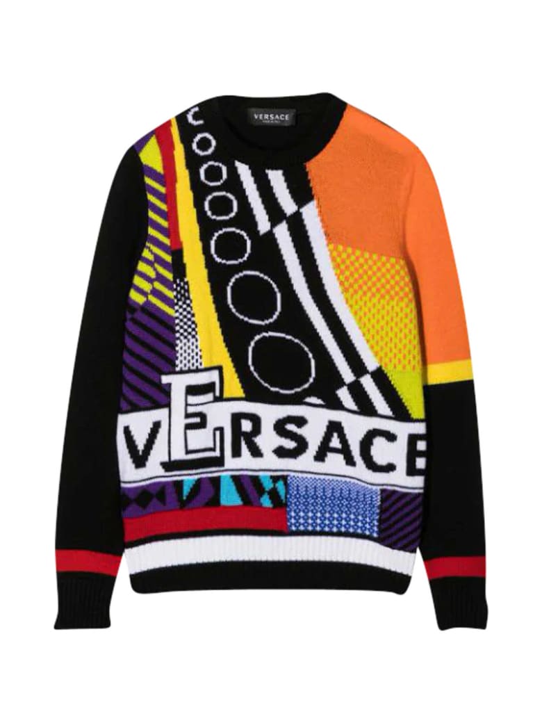 Young Versace Multicolor Sweater - Multicolor