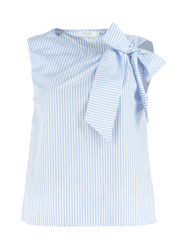 Barba Napoli Striped Cotton Camisole - Multicolor