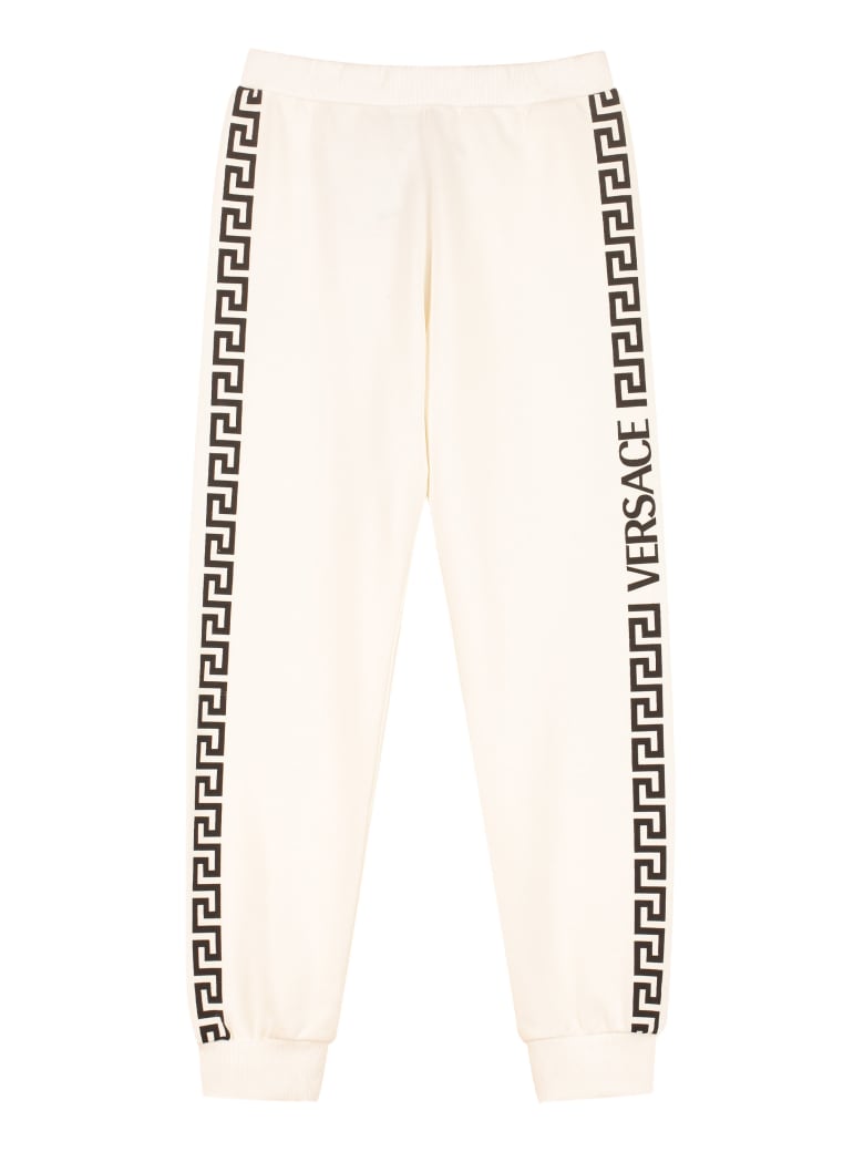 Young Versace Printed Sweatpants - White