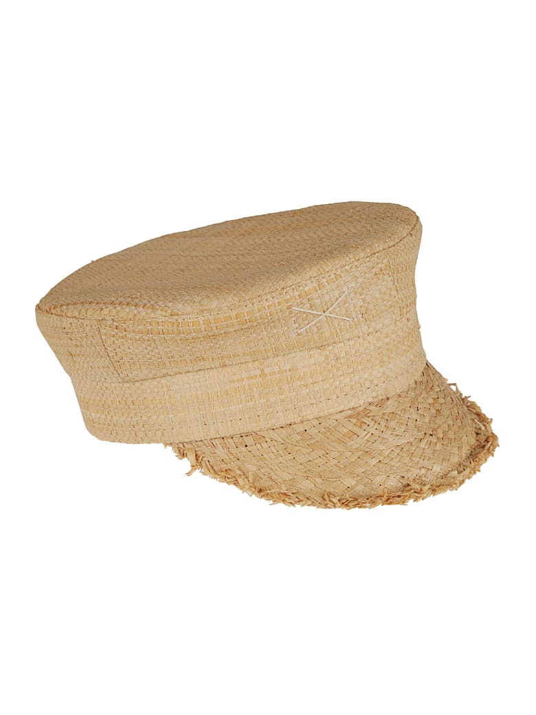 Ruslan Baginskiy Plain Woven Cap - Natural