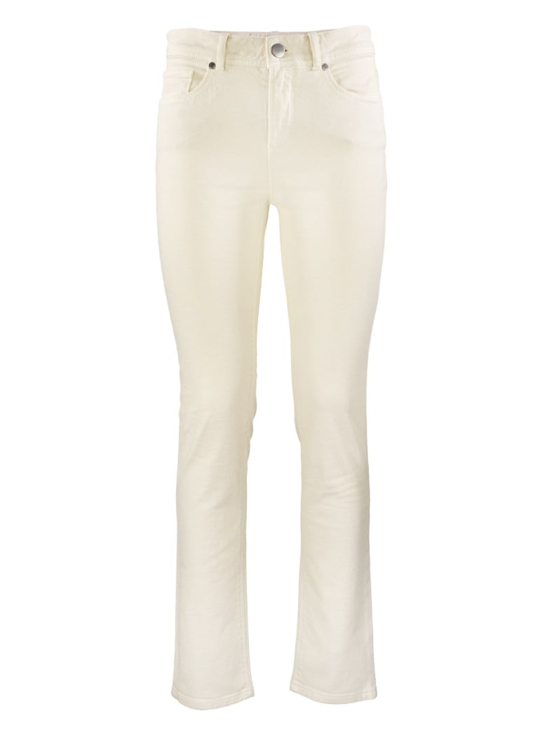 Loro Piana Mathias High-rise Straight Jeans Trousers - Tapioca