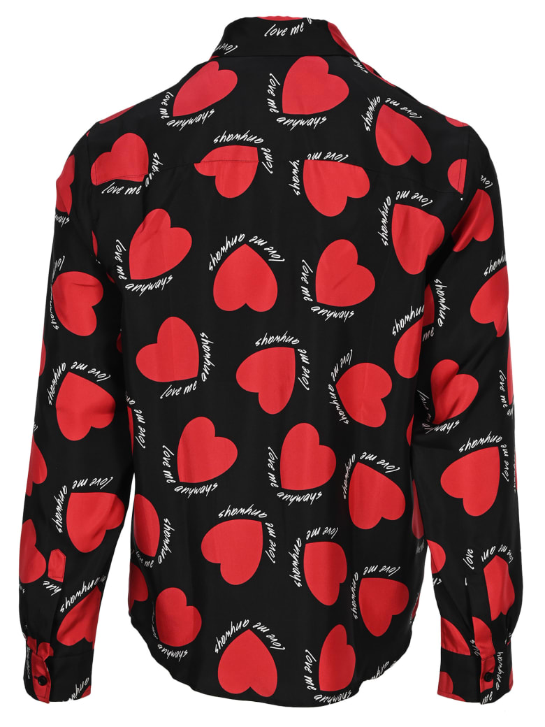 Amiri Hearts Print Shirt | italist, ALWAYS LIKE A SALE