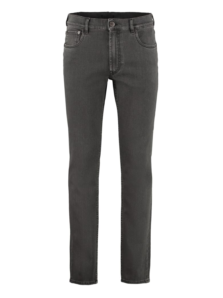 Prada Stretch Denim Trousers - grey