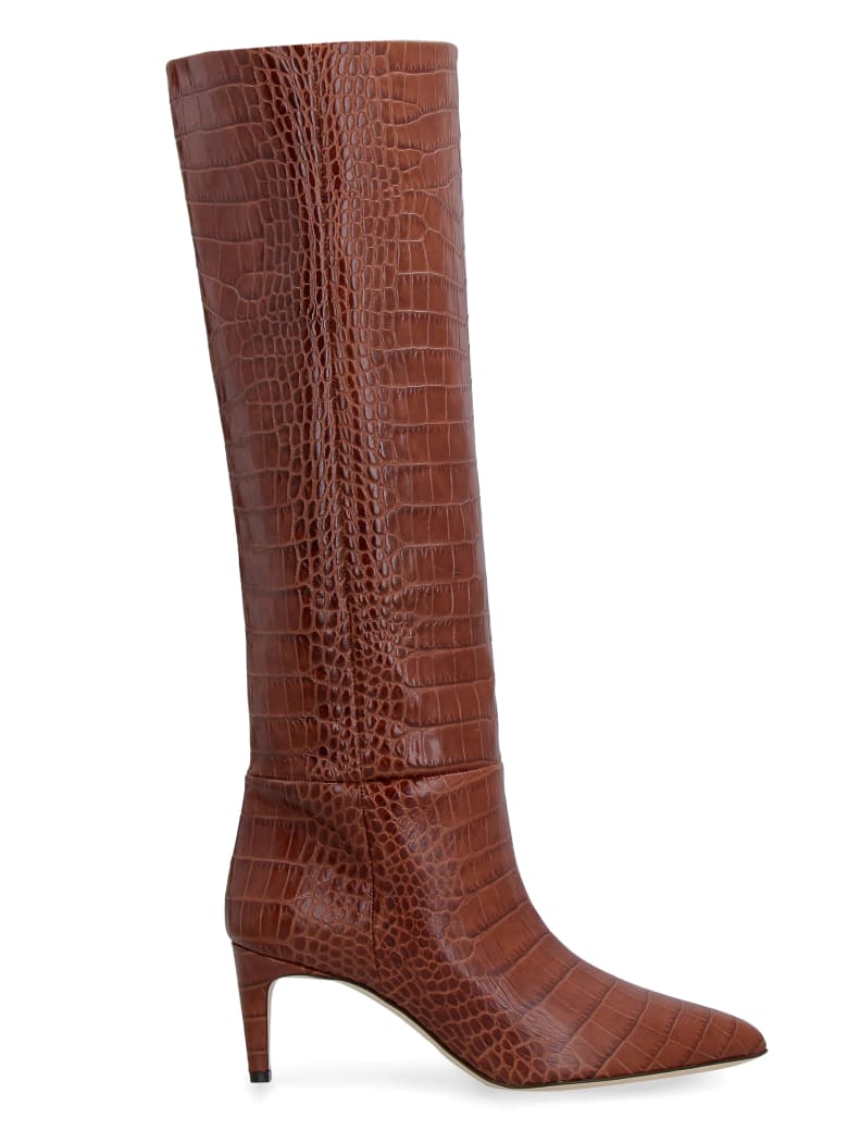 Paris Texas Leather Knee-boots - brown