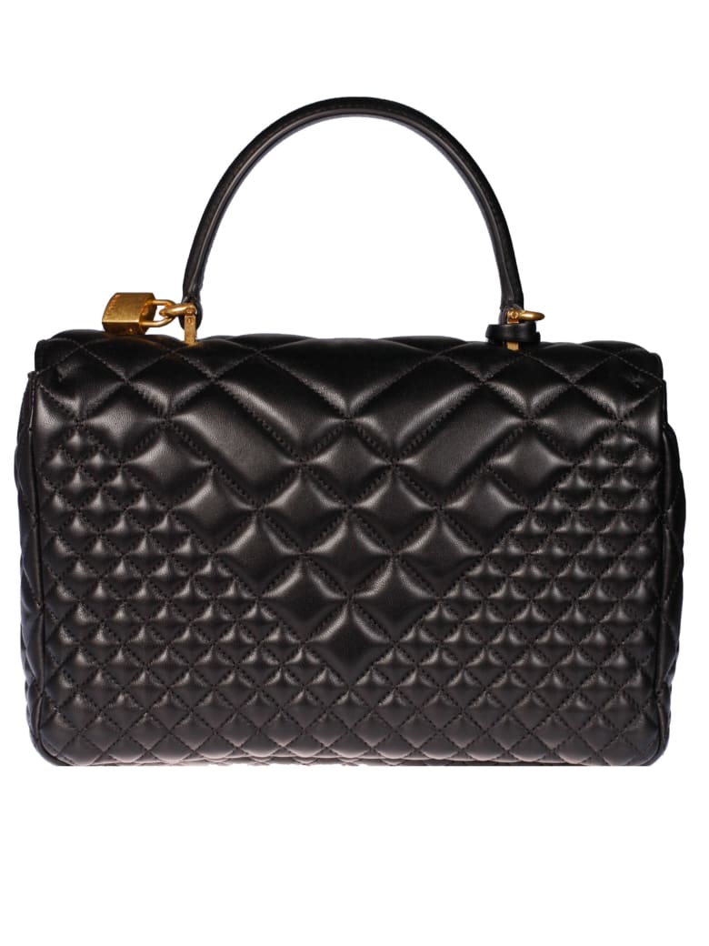 Versace Versace Quilted Tote - Nero/oro tribute - 11033569 | italist