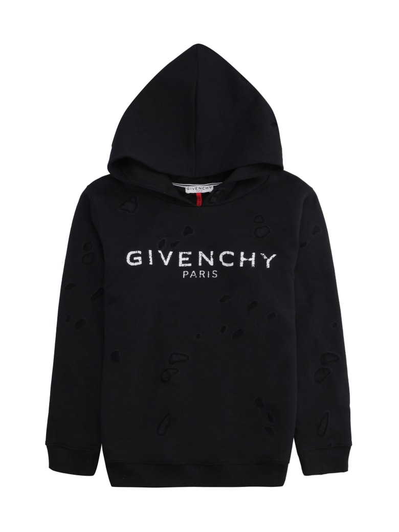 Givenchy Cotton Hoodie - black