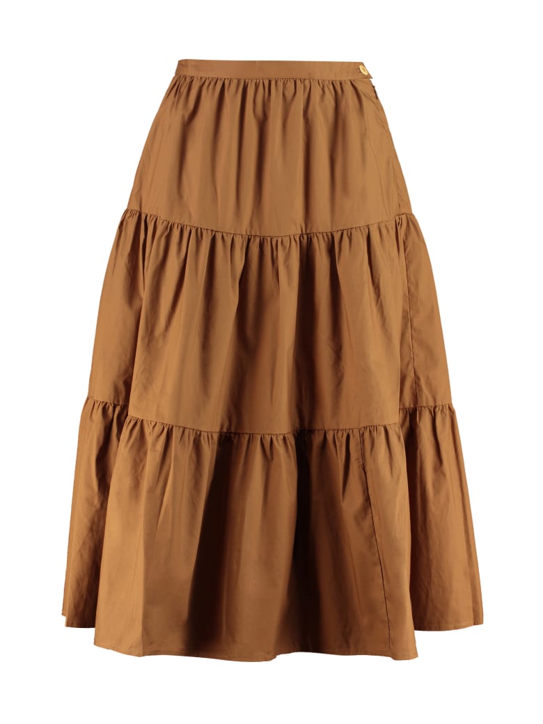 Baum und Pferdgarten Shai Ruffled Skirt - brown