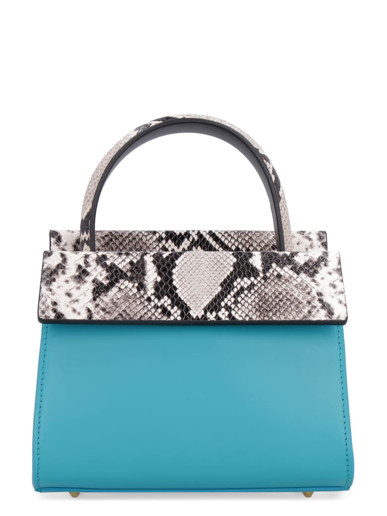 Nico Giani Eris Leather Handbag - Blue