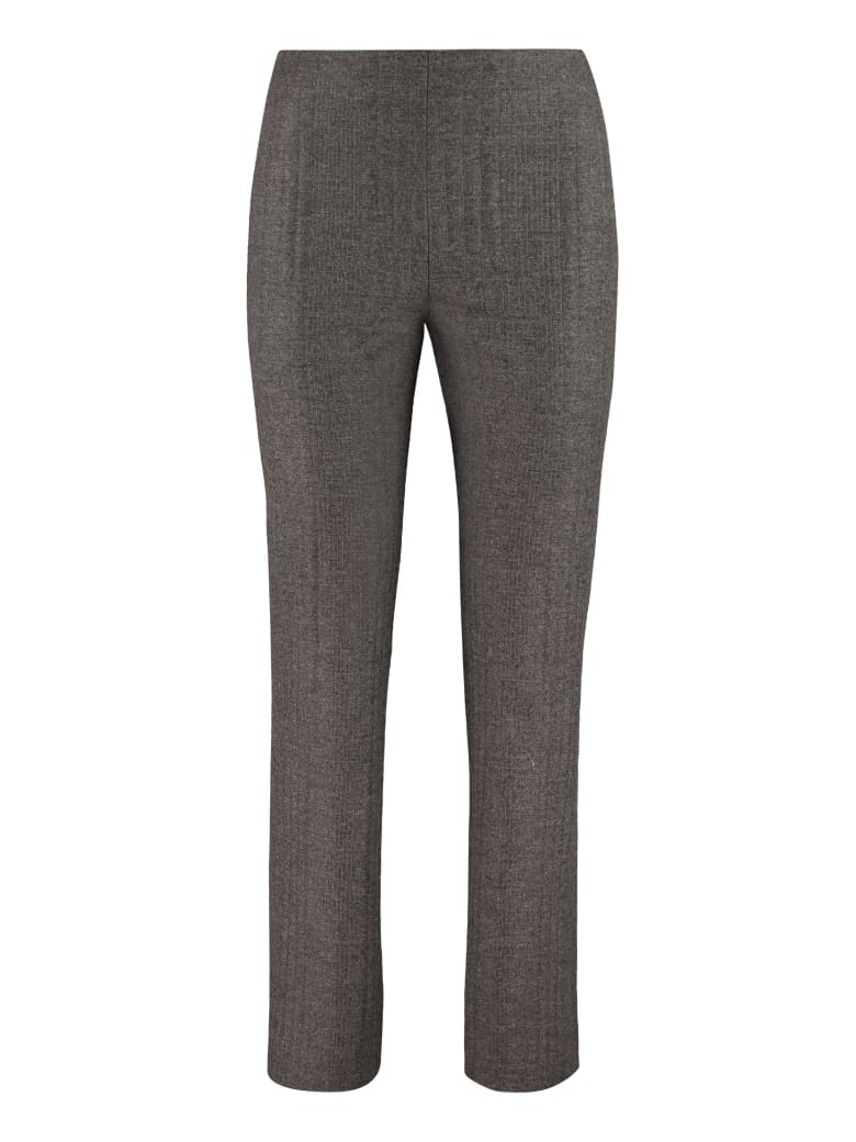Fendi Flannel And Cashmere Trousers - grey