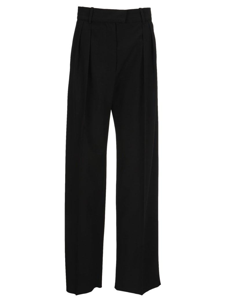 Valentino Wide Leg Trousers - Nero