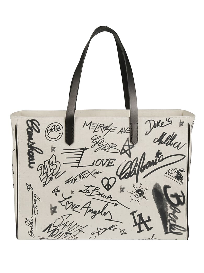 golden goose canvas tote