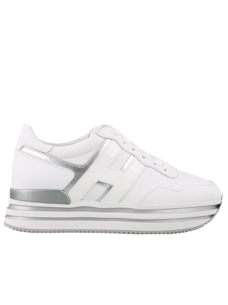 Hogan Sneaker Midi H222 Multicolor - Bianco e Argento