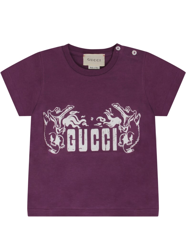 gucci purple shirt