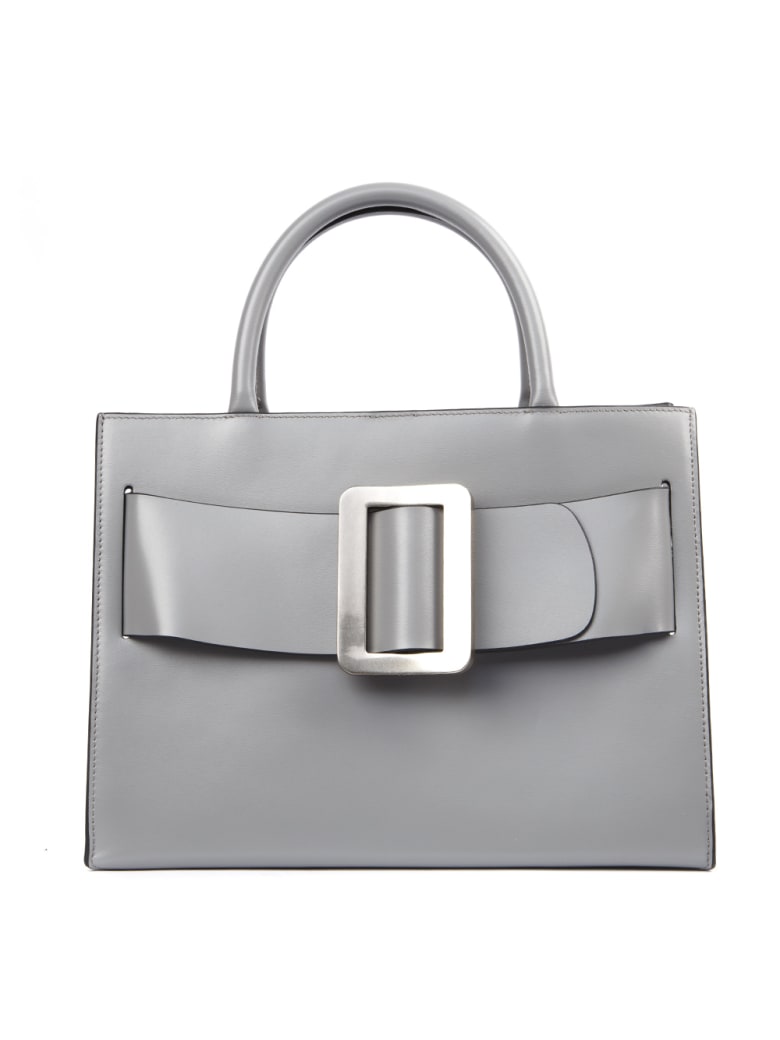 BOYY Grey Leather Bobby Bag - Grey