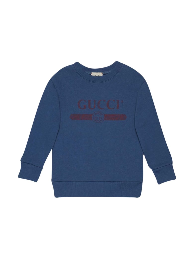 gucci sweatshirt blue