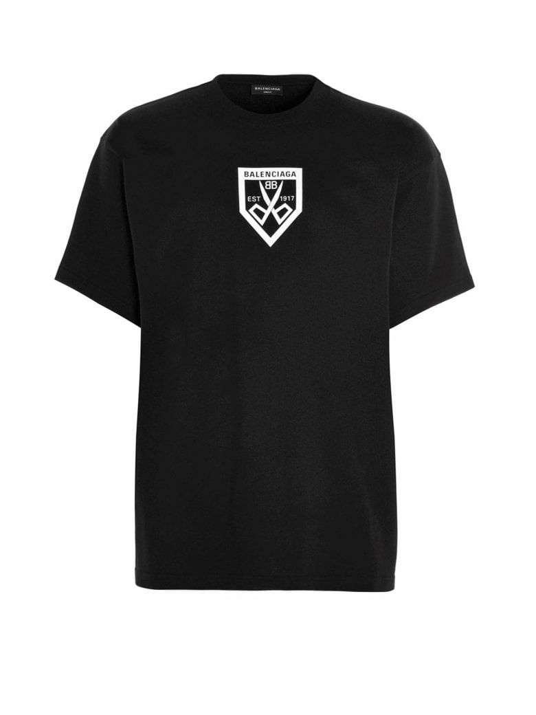 Balenciaga Balenciaga Logo T-shirt - BLACK