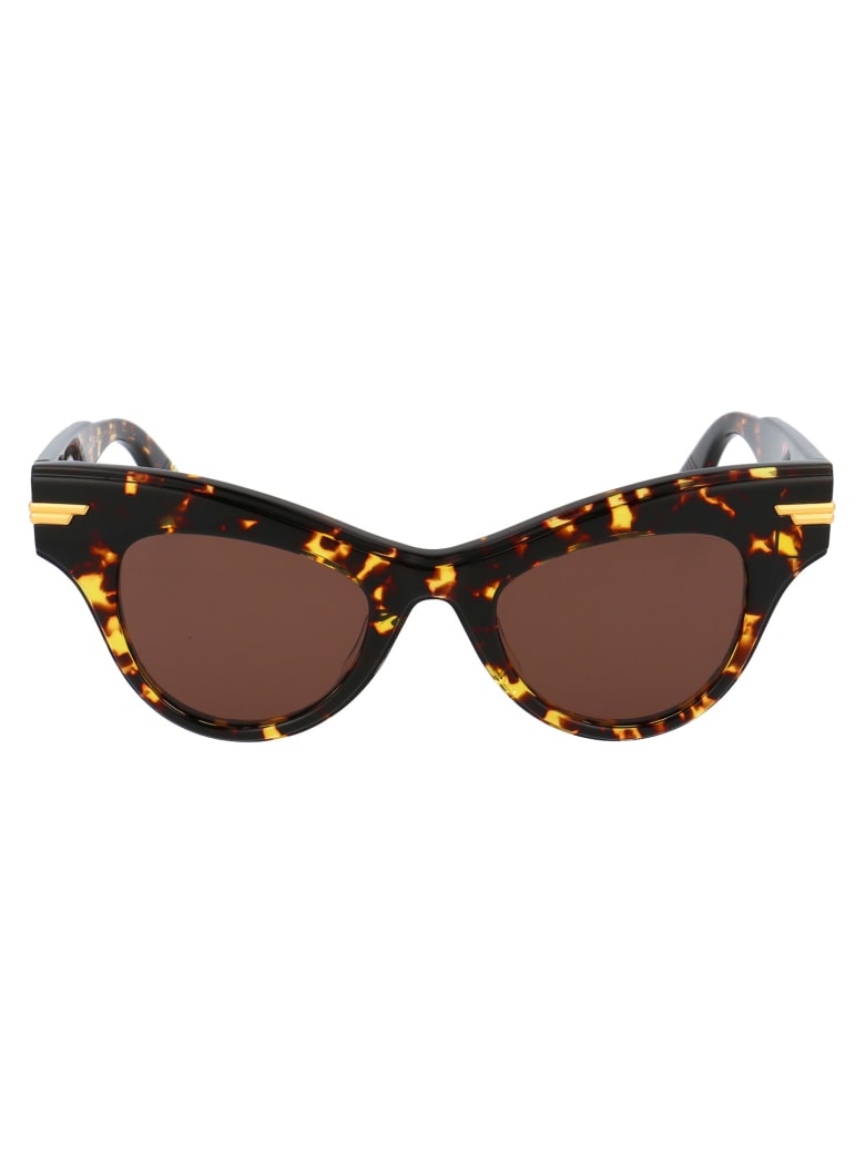 Bottega Veneta Bv1004s Sunglasses - 007 HAVANA HAVANA BROWN