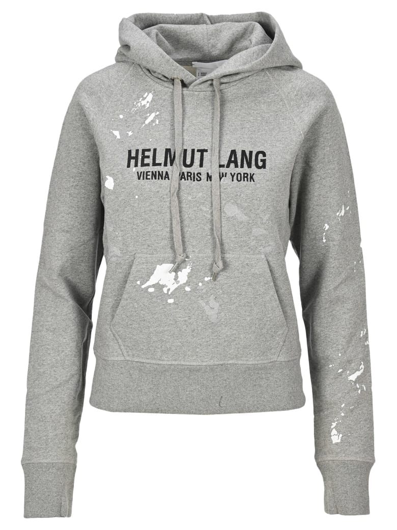 helmut lang grey hoodie