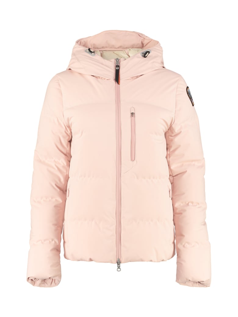 pink parajumper jacket