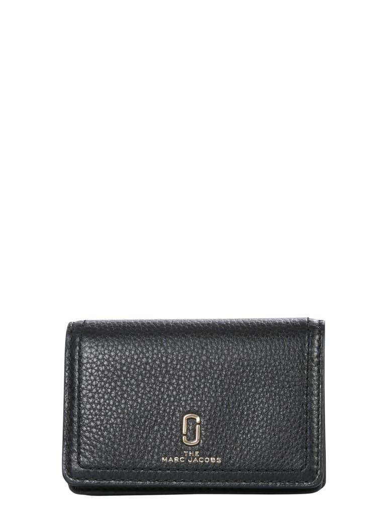 Marc Jacobs Wallet With Logo - Black