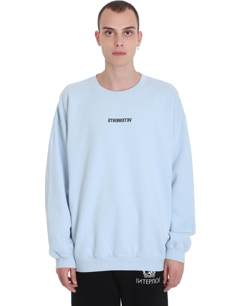 cyan sweatshirt