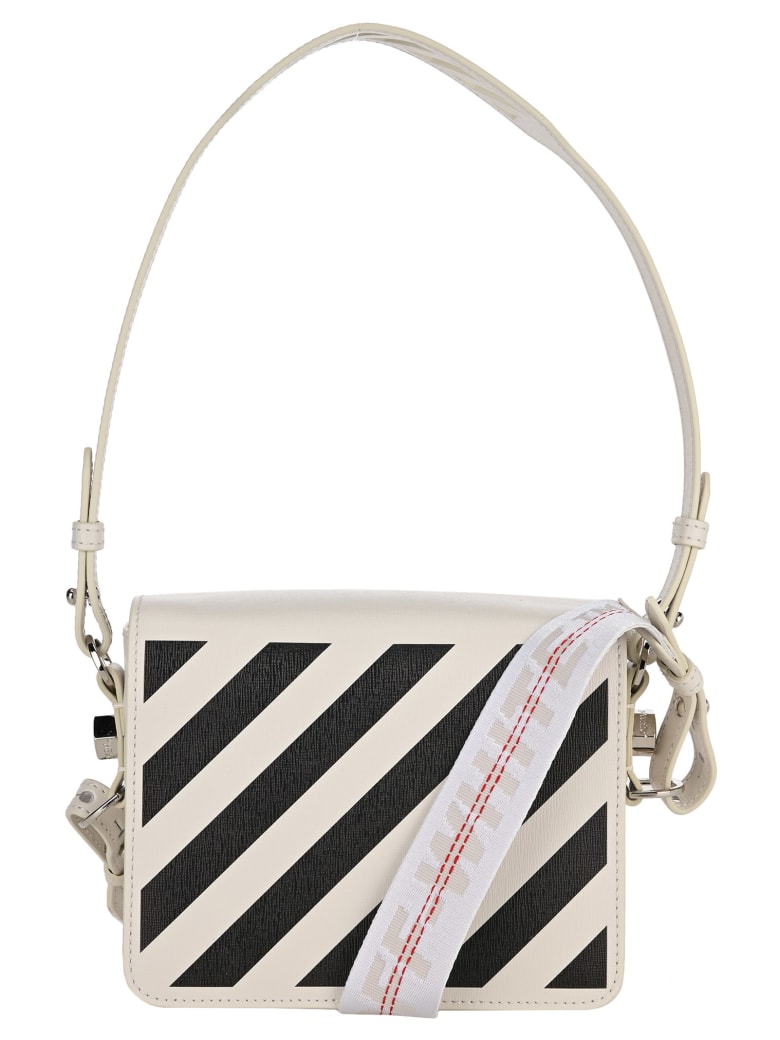 off white black shoulder bag