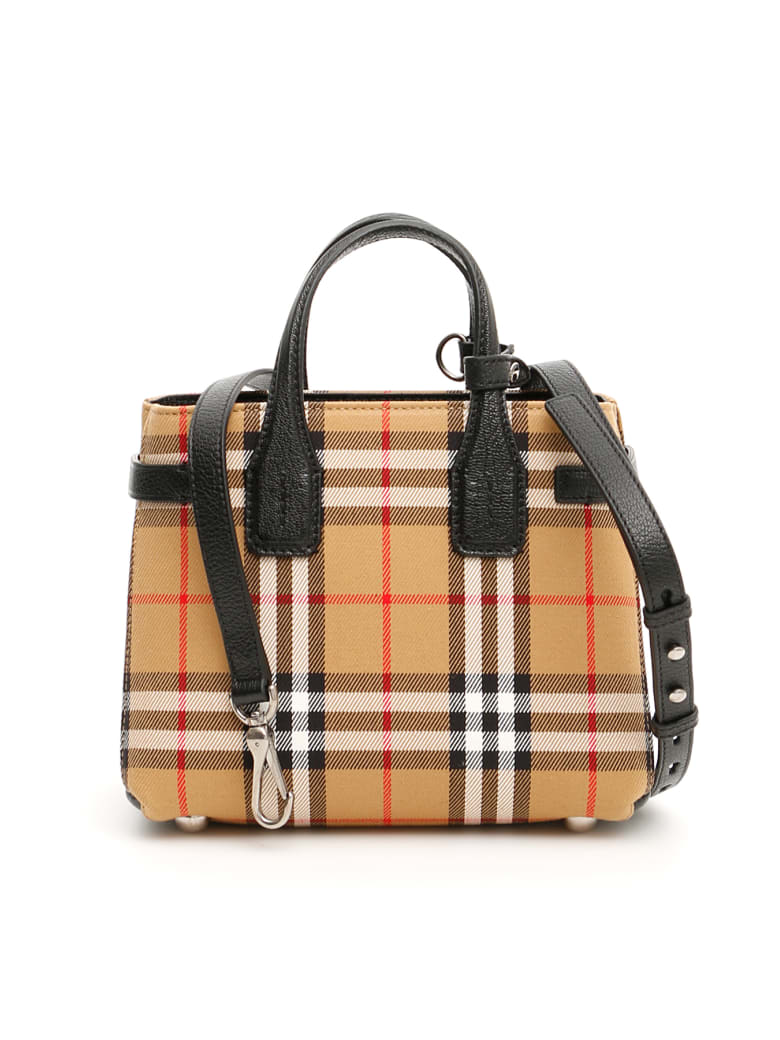 burberry small banner tote