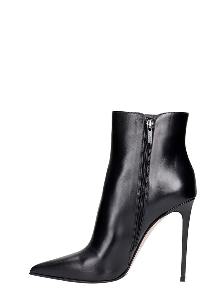 Le Silla Eva 120 High Heels Ankle Boots In Black Leather italist