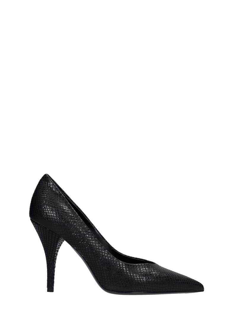 Alchimia Pumps In Black Leather - black