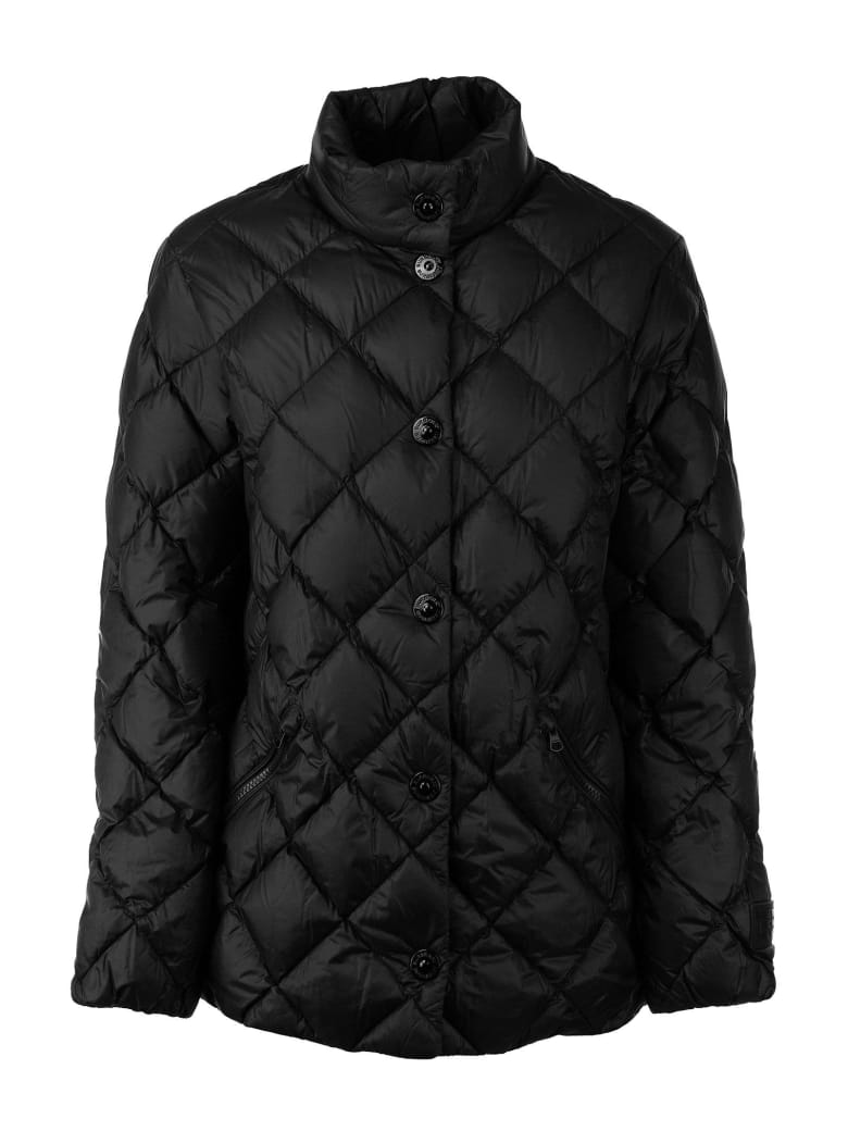 Burberry Oswestry - Diamond Quilted Down-filled Jacket - Black